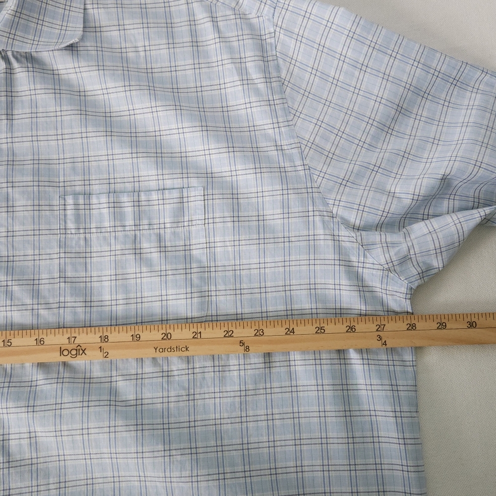 2 Peter Millar Dress Shirts XXL 100% Cotton Plaid Button Down Casual Lot Bundle - Picture 10 of 15